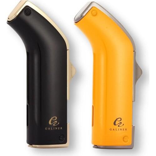 COHIBA Cool Gadget Mens Cigar Lighter Metal Windproof Torch Butane Gas Gun Cigarette Lighters With Cigar Punch