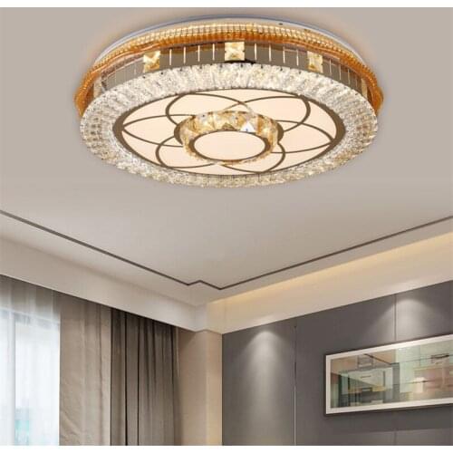 Crystal ceiling lamp bedroom lamp