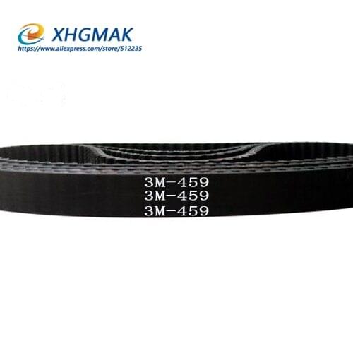 HTD 3M Timing belt C= 459 462 465 468 width 6/9/15mm Teeth 153 154 155 156 HTD3M synchronous 459-3M 462-3M 465-3M 468-3M