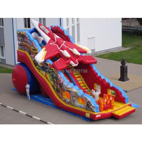China Guangzhou) inflatable slides,Mushroom Castle slides Aviation aircraft slides CHA-109