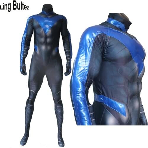 Ling Bultez High Quality Muscle Padding NightWing Costume