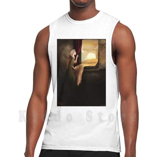 Isabel tank tops vest 100% Cotton