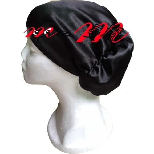 Fashion Solid color Satin Cap Satin Bun cap Sleep Cap Skullies and Beanies
