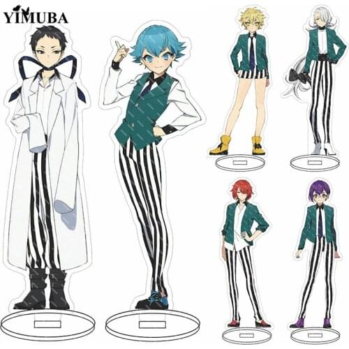 Newly Bishounen Tanteidan Acrylic Stand Model Plate Mayumi Manabu Nagahiro Michiru Hyouta Sousaku Standing Display Toys Keychain