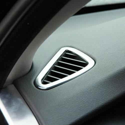 SBTMY 2PCS/SET ABS decorative frame of air conditioner outlet of automobile dashboard for BMW X5 X6 2014-2018