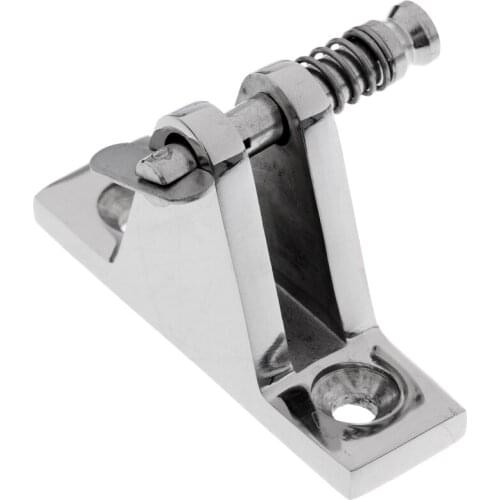 316 Stainless Steel Bimini Boat Top Deck Hinge Fitting Quick Release Marine