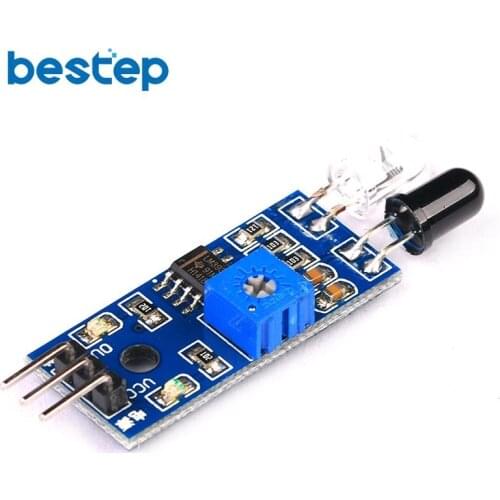 5PCS Smart Electronics Smart Car Robot Reflective Photoelectric 3pin IR Infrared Obstacle Avoidance Sensor Module for arduino