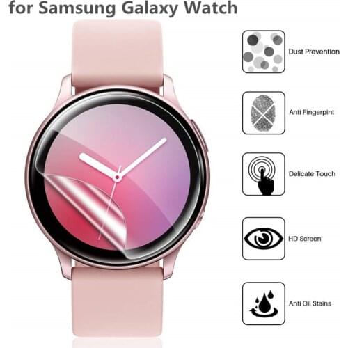 Protectors Pantalla for Samsung Galaxy Watch Active 2 40mm 44mm Screen Protectors for Samsung Galaxy Watch 42mm 46mm Film Soft