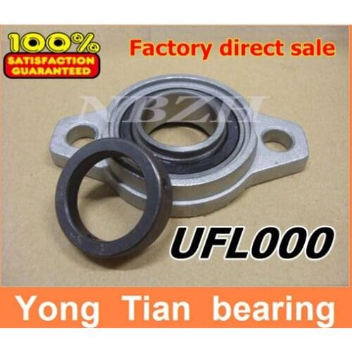 10 mm caliber zinc alloy rhombus bearing housing UFL000 Spherical ball bearing