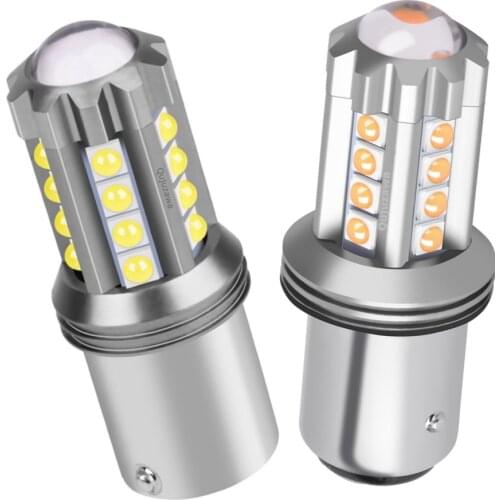 2PCS 2020 NEW 1157 P21/5W BAY15D Super Bright LED Car Tail Brake Bulbs Auto Rear Fog Lamp Turn Signals Daytime Running Lights