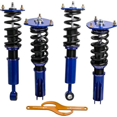 4pcs Coilovers for Mitsubishi 3000GT FWD 3.0L 1991-1999 Shcok Absorbers Adjustable Height
