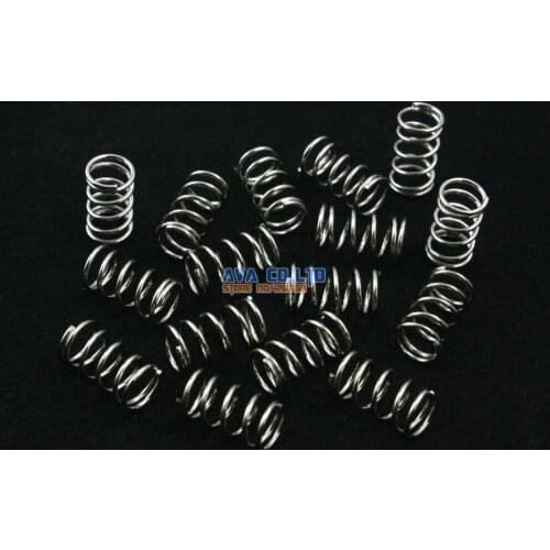 50 Pieces Metal 10mm Length 4.5mm Diameter Coil Spring