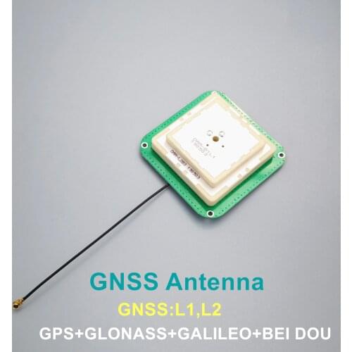 TOPGNSS High-precision GNSS antenna for ZED-F9P module RTK Drone Base UAV UGV GPS Antenna GLONASS GALILEO GNSS L1,L2 AN506