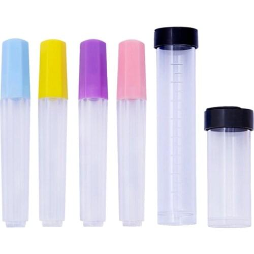 10PCS Sewing Needle Box Case Multi-function Plastic Embroidery Felting Bottle Sewing Tools Needles Storage Containers Holder