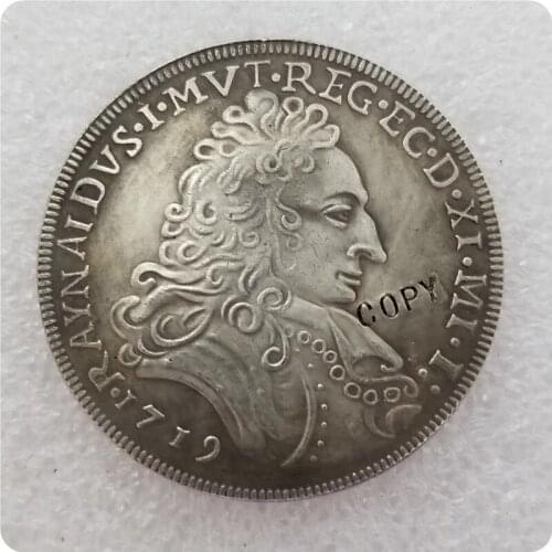 Italian states 1719 1 Ducato - Rinaldo I copy coins-replica coins medal coins collectibles