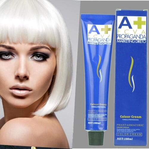 100ml Hair Cream Hair Care Permanent White Gold Power Cream Fashion Hair Color Salon Hair Dye