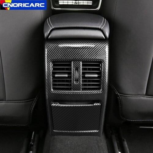 Car Rear Air Conditioning Outlet Cover Sticker Trim For Mercedes Benz A B Class W176 W246 GLA X156 CLA C117 2013-2018 Decals