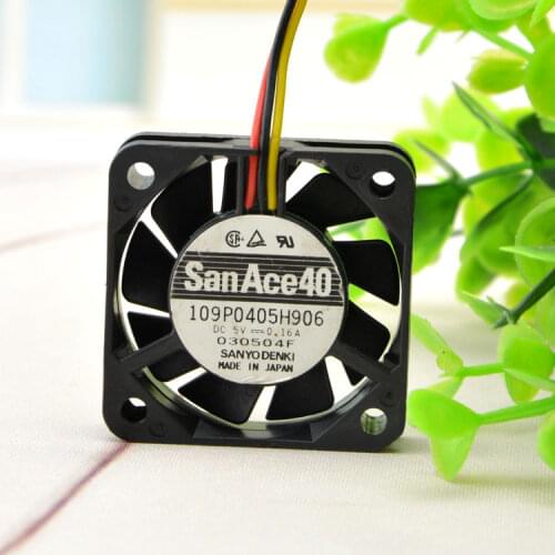 New original 4010 4CM double ball fan mute 5V 0.16A .109P0405H906