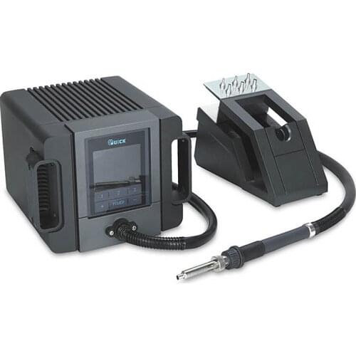 Original QUICK TR1100 Lead-free Hot Air Pen Portable Electric Welding Rework Station Small Air Volume Heat Gun Desolder Station
