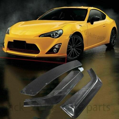 Real Carbon fiber Front Lip for 2012 2013 2014 2015 2016 Toyota 86 GTS GT86 FT86