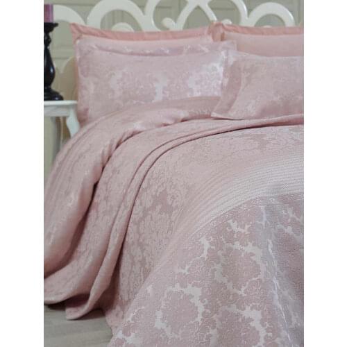 DANTELA - NEW SEASON, NEW COLLECTION Jacquard Bed Cover Powder (Pink)
