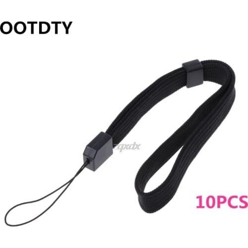 OOTDTY 10 x Wrist Lanyard Strap Hand for Camera Cellphone Phone Wii Mp3 Mp4