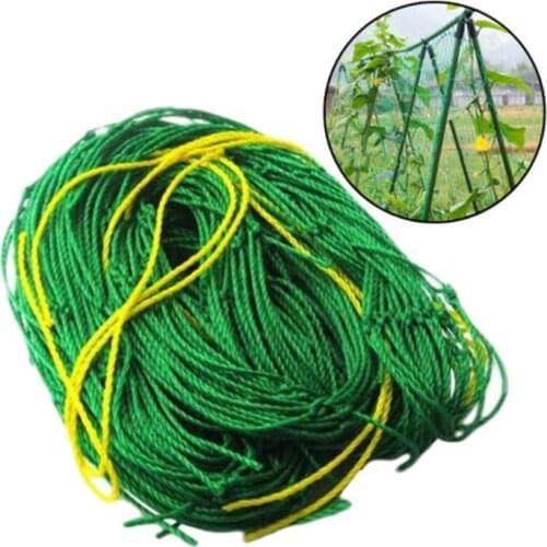 Garden Net Climbing Plant Plastic Support Mesh Clematis Pea Bean Trellis wzpi