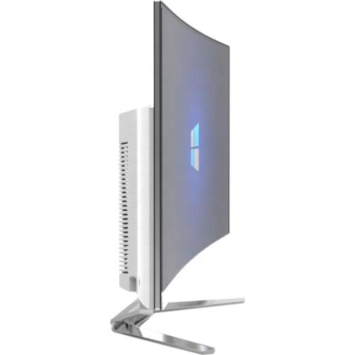 Most popular Monoblock Core i7 AIO Curved Screen 27 inch 24 inch 8GB 16GB Ram desktop computer SSD HDD Cheap price all-in-one PC