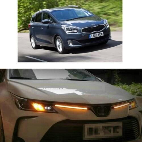 LED Daytime Running Light DRL Turn Signal Lamp For Kia rio ceed sportage cerato sorento soul Carens Magentis Opirus Optima