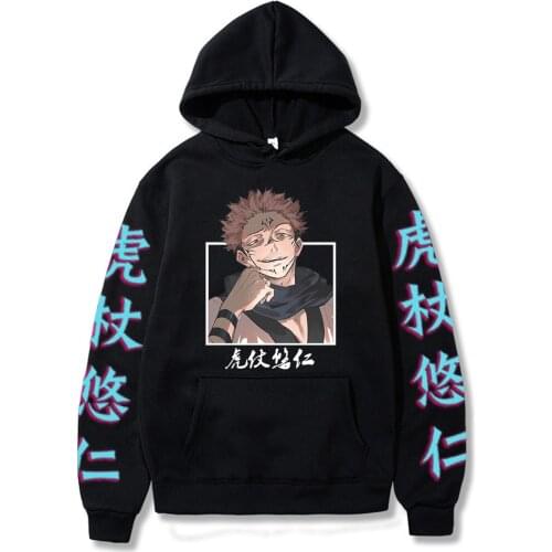 Anime Jujutsu Kaisen Loose Cool Hoodie Sweatshirt