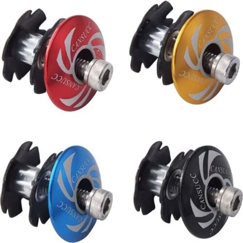 Aluminum Alloy Star Nut Stem Bike Headphone 28.6mm Top Cover