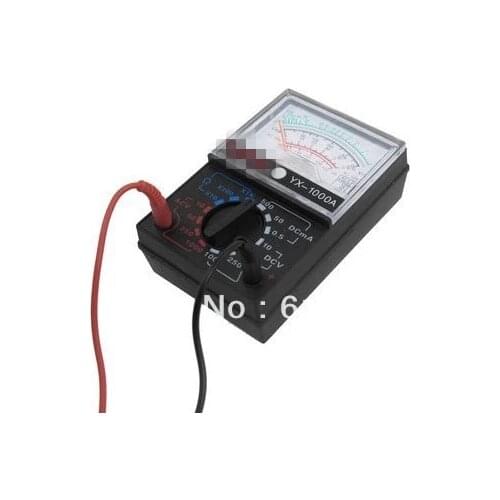 YX-1000A Voltmeter Ammeter Ohm Multimeter DC AC Amp Volt Resistance Decibels Multitester Measure Electric Electronic Circuit