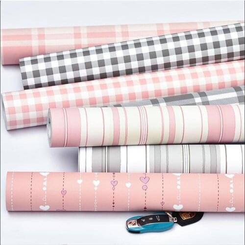 Wellyu Self-adhesive bedroom decoration wallpaper stickers desktop wardrobe furniture renovation waterproof sticker wall paper