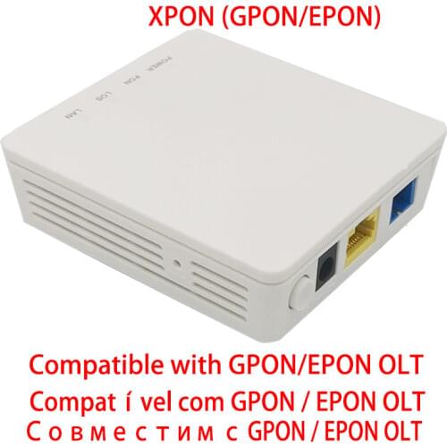 XPON ONU GPON EPON HG8310M hybrid ONT HS8010H With Single Lan Port Apply to FTTH Modes Termina English version100% Original New