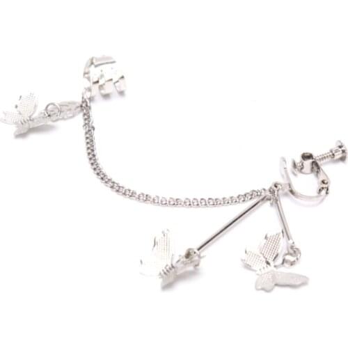 1pc New Creative Baroque Butterfly Cool Pendant Punk Drop Dangle Earring Harajuku Jewelry for Women Girl Luck Gifts