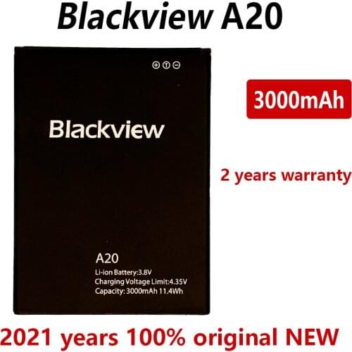 100% Original 3000mAh Replacement battery For Blackview A20/A20 Pro High Quality Batteries Bateria With Tracking number
