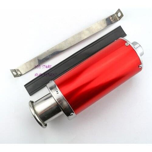 Free shipping motorcycle exhaust Pipe tubo escape moto escapamento de moto dirt bike atv quad 110cc gy6 150cc 125cc exhaust