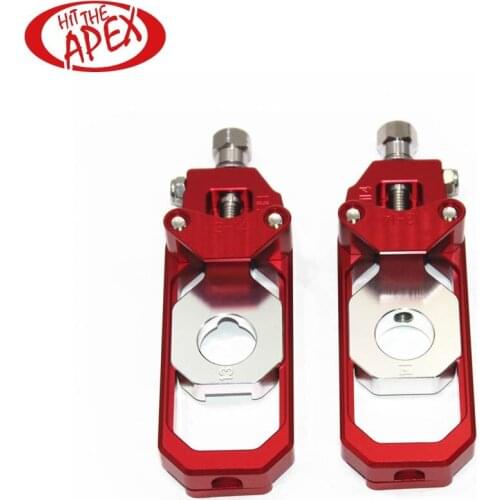 CNC Aluminum motorcycle Chain Tensioner Adjuster kit for Kawasaki Ninja ZX10R ZX-10R 2008 2009 2010 Black