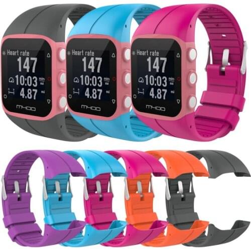 Colorful Replacement Watch Strap For Polar M400 Running Smart Watch Silicone Sport Wrist Band For Polar M430 Silicone Strap