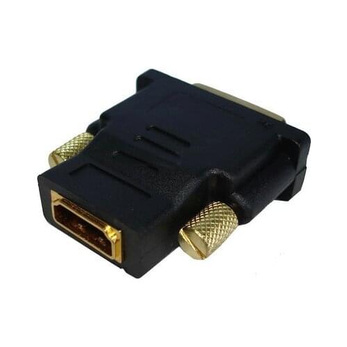 DVI-D Dual link Male 24 + 1 pin to HDMI Female 19 pin Adapter HDMI to DVI Gold Connector for HDTV PC LCD for XBOX 360 for PS3