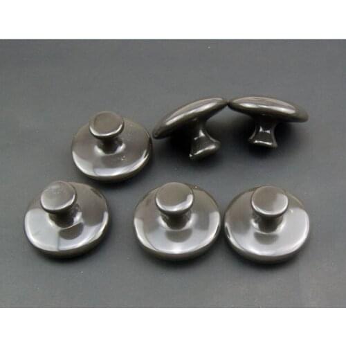 Hot stone spa volcanic stone |energy stone set |essential oil massage stone Si Bin Stone Massage a small mushroom head