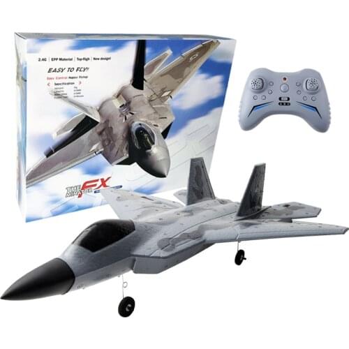 FX922 Simulation F-22 Fighter EPP Foam Plane 4-Ch 2.4G RC Airplane With 6-Axis Gyro For Beginner
