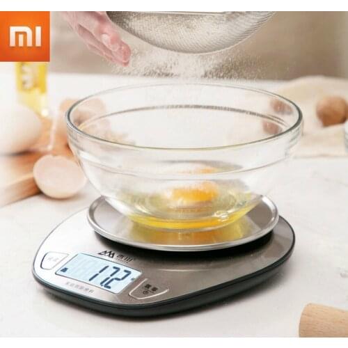 Xiaomi Xiangshan Kitchen Tools LCD Electronic Kitchen Scale Portable Stainless Steel Scale High Precision Sensing Food Balance