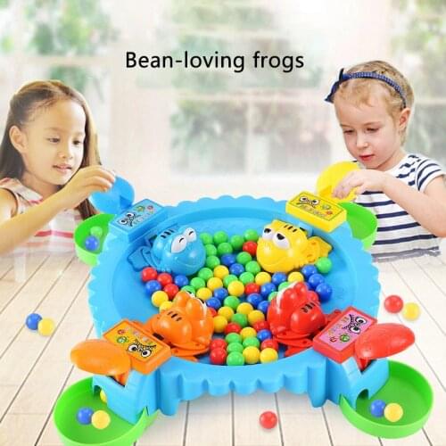 Frog Eat Beans Board Game Funny Strategy Game Family Parent-child Interactive Children Party Game Kids Stress Relief