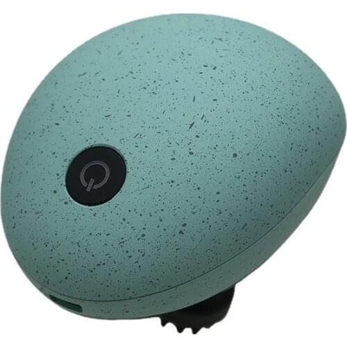 NEWGAIN Waterproof Relaxing Mini Portable automatic massager silicone handheld vibrating hair Scalp Massager head massage