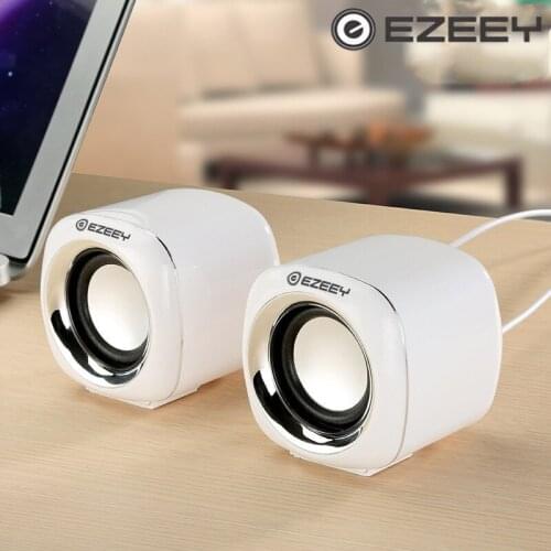 Mini Desktop Speaker Laptop Speaker Surround Stereo Computer Speakers Multimedia Subwoofer USB Port Laptop Desktop Loudspeaker