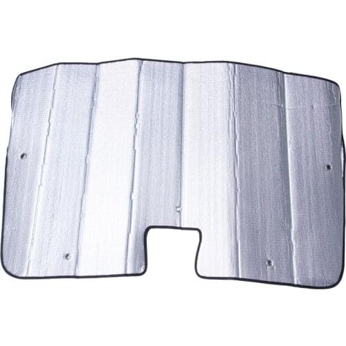 Windshield Sunshade For Tesla Model 3, Foldable Uv Ray Reflector Auto Front Window Sun Shade Visor Shield Cover, Keeps Vehicle C