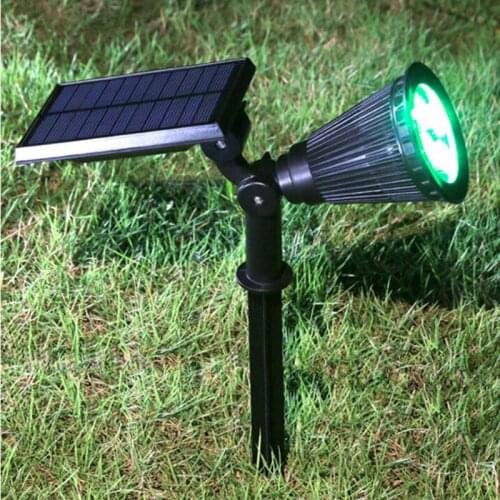 Solar Light Led Bulbs Solar Lamp Garden Solar Led Spotlights Outdoor Waterproof ABS 4LEDs Solar Powered Wall Lights Lawn Lamp