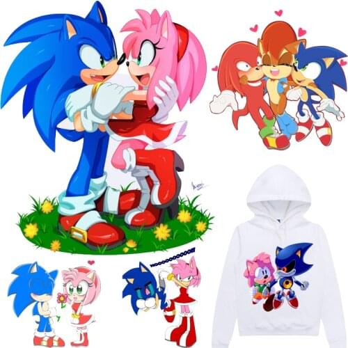 Cute Anime Cartoon Patches Thermal Stickers on Clothes Iron-on Transfers for Clothing Thermoadhesive Patch Diy Applique for Kids