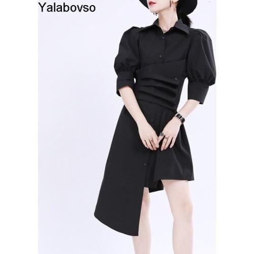 Yalabovso Solid Summer Dresses